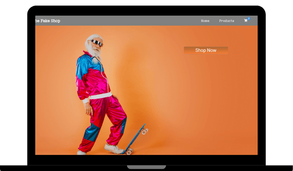 Screenshot of project